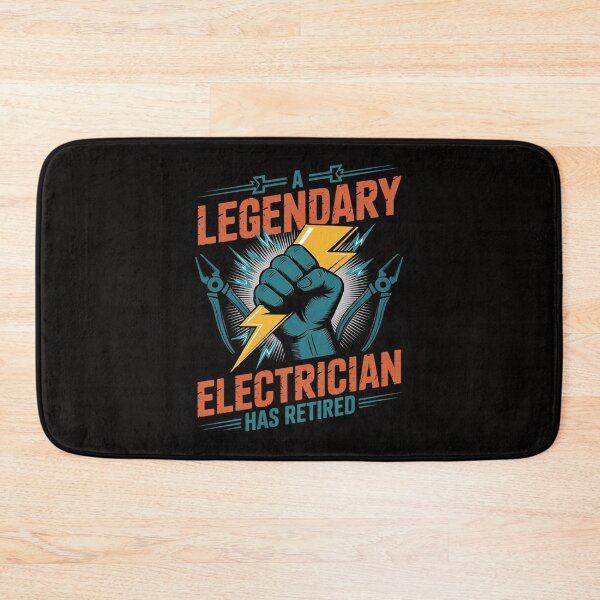 Item preview, Retired Electrician Humor Electrician Retirement Gift designed and sold by portcrysral.
