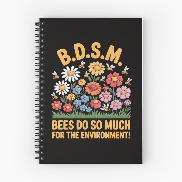 Item preview, B D S M Bees Do So Much For The Environment Flower Bee designed and sold by portcrysral.