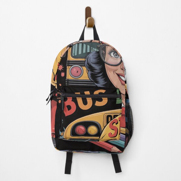 Item preview, School Bus Driver Life Messy Bun Afro Arican Black Women designed and sold by ForestMmost.