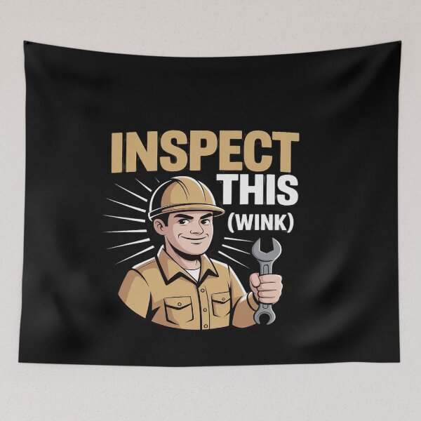 Item preview, Inspect This Wink Trade Humor Tool Graphic designed and sold by genkihikki.