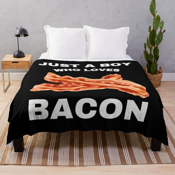 Item preview, Just A Boy Who Loves Bacon Breakfast Meat Lover Food Lover designed and sold by pfanodlnazb.