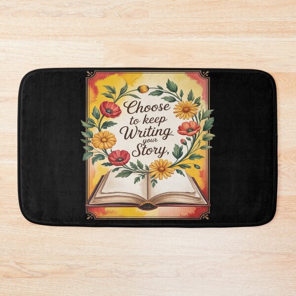 Item preview, Inspirational Quote Choose to Keep Writing Your Story designed and sold by genkihikki.