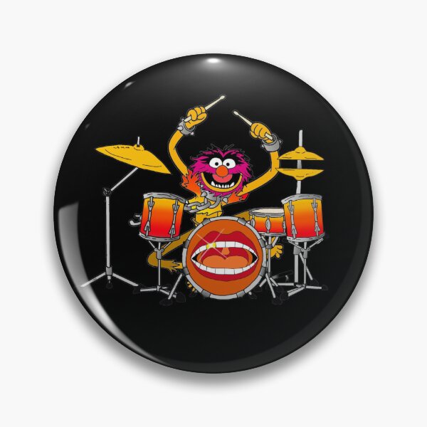 Item preview, Muppet "Animal" goes drum crazy designed and sold by Juzzy72.