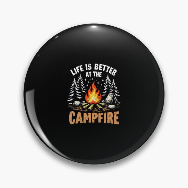 Item preview, Life Is Better At The Campfire Funny Camper Camping Camp designed and sold by prabuniard.