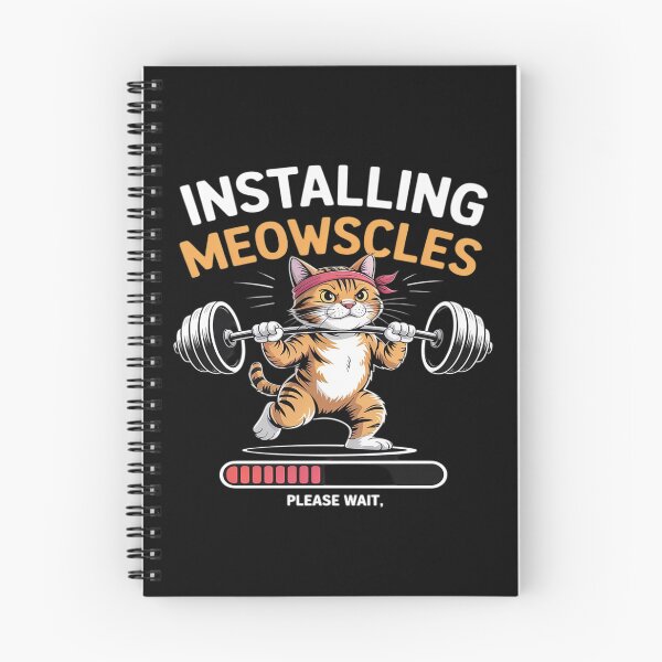 Item preview, Installing Meowscles Cat Workout Fitness Barbel designed and sold by genkihikki.