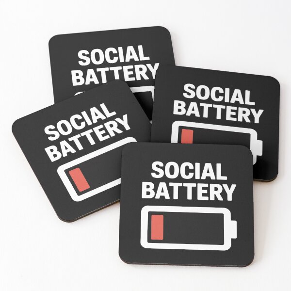 Item preview, Introvert Low Social Battery Level Anti Social People designed and sold by genkihikki.