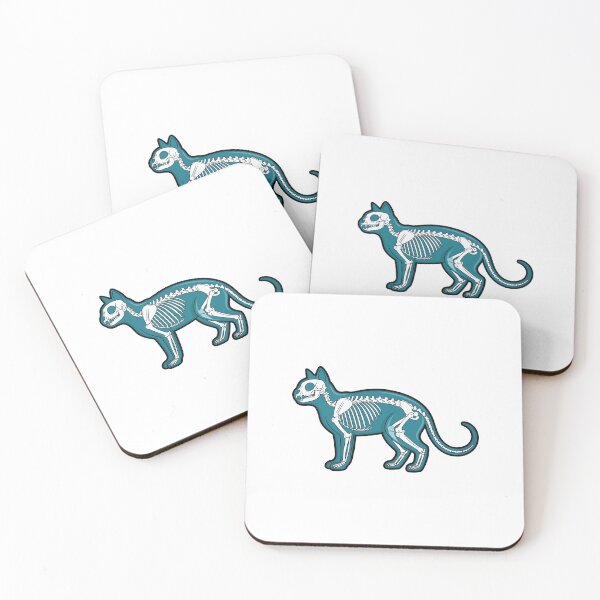 Item preview, Cat Skeleton Anatomy Illustration designed and sold by Horrify.