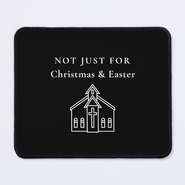 Item preview, Not Just for Christmas and Easter Christian Shirt | Church Faith Tee designed and sold by AdamIntrovert.
