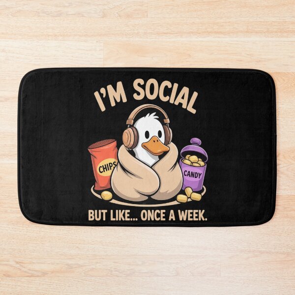 Item preview, Introverted Goose Club Socially Exhausted, Slightly Unhinged designed and sold by genkihikki.