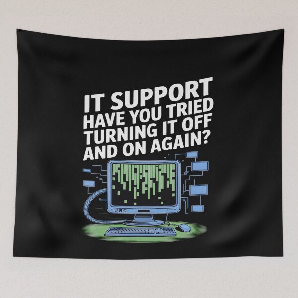 Item preview, IT Support Have You Tried Turning It Off designed and sold by genkihikki.