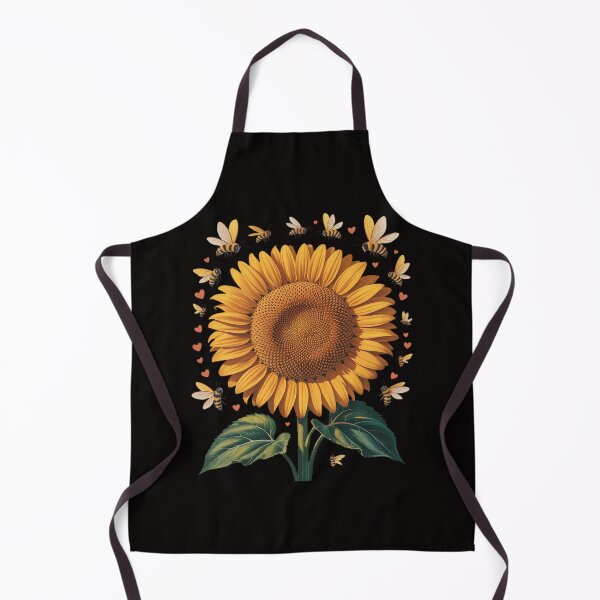 Item preview, Bee Sunflower Lover Bumblebee Honey Bees designed and sold by ForestMmost.