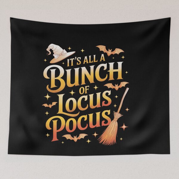 Item preview, It’s All A Bunch of Hocus Pocus Halloween Witchy Vibes designed and sold by genkihikki.