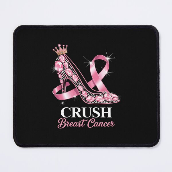 Item preview, Crush Breast Cancer Awareness High Heel Pink Ribbon designed and sold by TAYLOROUSDALE.