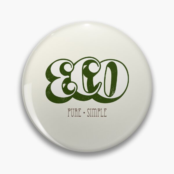Item preview, Eco Pure Simple Retro Typography designed and sold by trepiu.