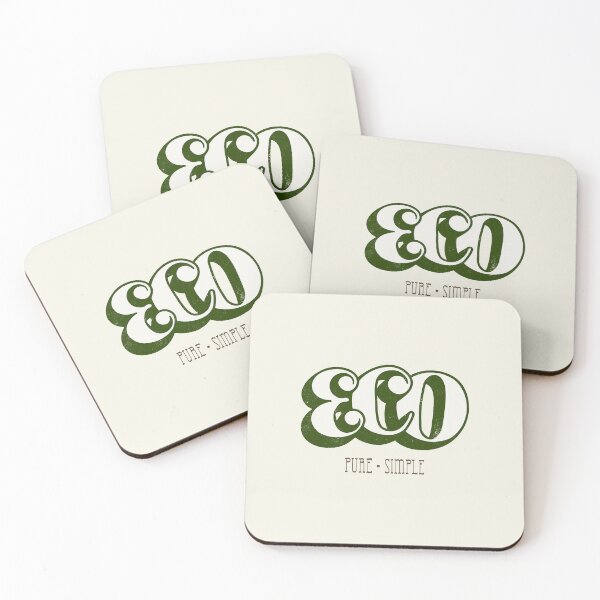 Item preview, Eco Pure Simple Retro Typography designed and sold by trepiu.