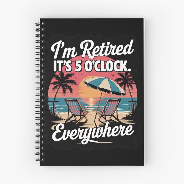 Item preview, It's 5 O'Clock Everywhere I'm Retired Summer Retirement 2025 (1) designed and sold by genkihikki.