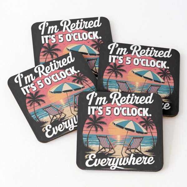 Item preview, It's 5 O'Clock Everywhere I'm Retired Summer Retirement 2025 (1) designed and sold by genkihikki.