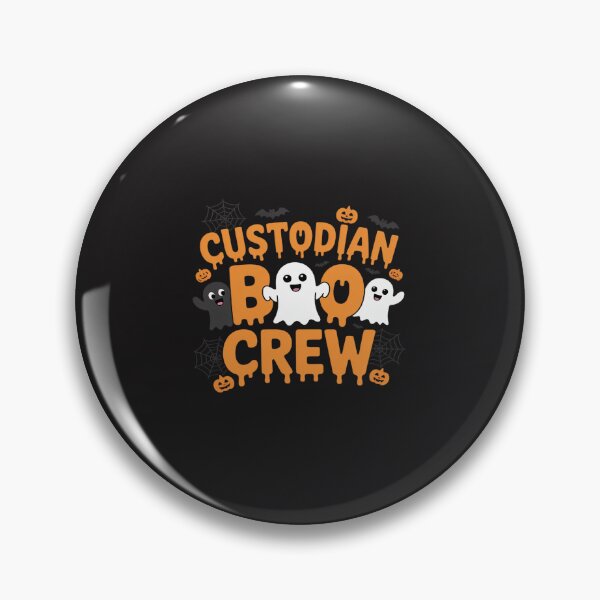 Item preview, Custodian Squad School Boo Crew Janitor Custodian Halloween designed and sold by TAYLOROUSDALE.