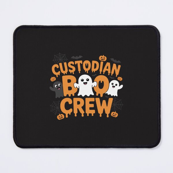 Item preview, Custodian Squad School Boo Crew Janitor Custodian Halloween designed and sold by TAYLOROUSDALE.