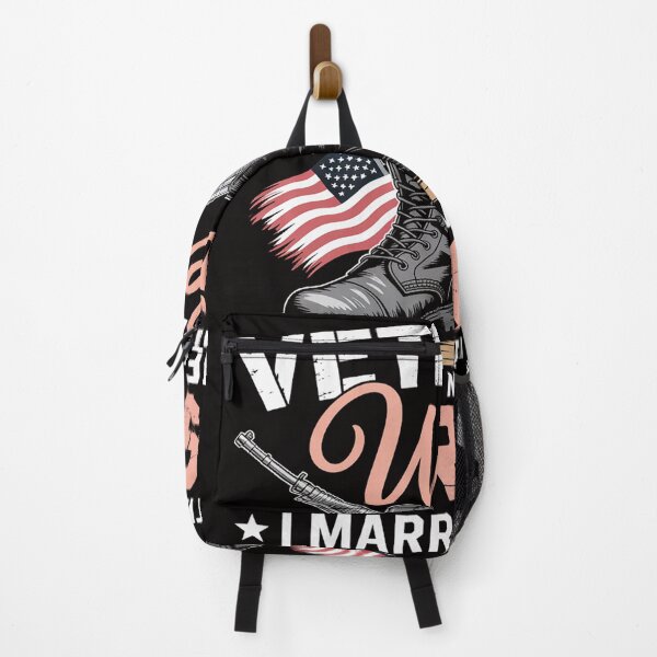 Item preview, Veteran Wife Married Mine Proud Military Veteran Husband designed and sold by portcrysral.