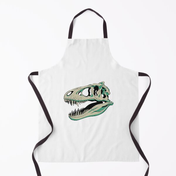 Item preview, T-Rex Dinosaur Skull Skeleton Illustration designed and sold by Horrify.