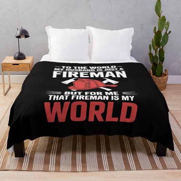 Item preview, To The World My Husband Is Just A Fireman Firefighter Wife designed and sold by portcrysral.