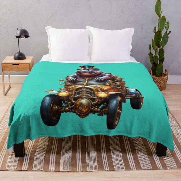 Artikelvorschau, Hübsches Steampunk-Nilpferd entworfen und verkauft von Whimsical Art by Angela.