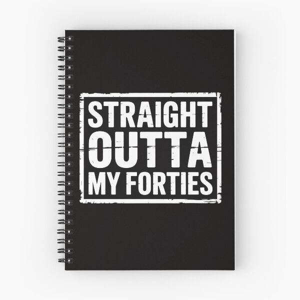 Item preview, Straight Outta My Forties 50th Birthday Gift designed and sold by ForestMmost.