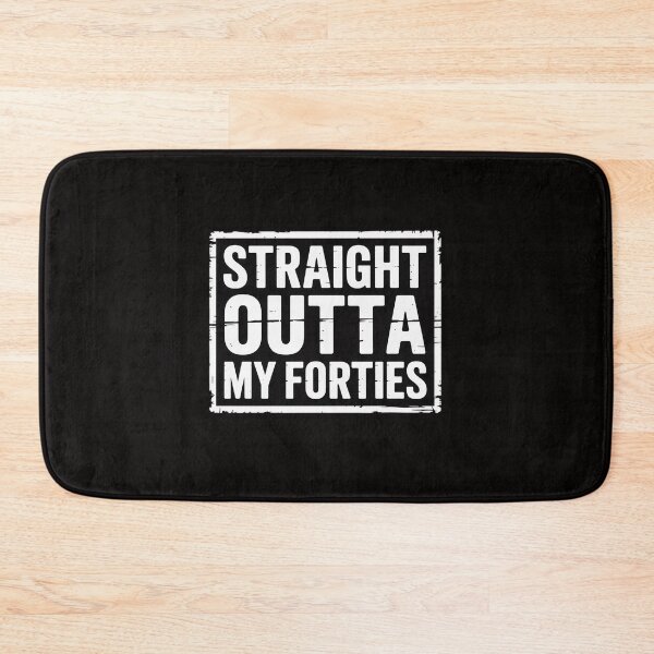 Item preview, Straight Outta My Forties 50th Birthday Gift designed and sold by ForestMmost.