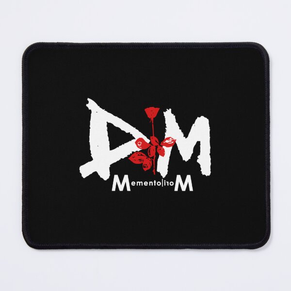 Item preview, Depeche Mode Memento Mori Black Rose & Red Typography Art designed and sold by JayliIvan.