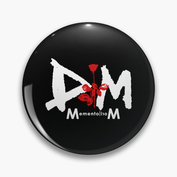 Item preview, Depeche Mode Memento Mori Black Rose & Red Typography Art designed and sold by JayliIvan.