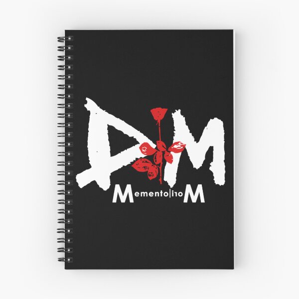 Item preview, Depeche Mode Memento Mori Black Rose & Red Typography Art designed and sold by JayliIvan.