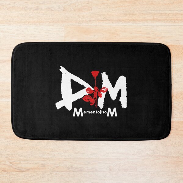 Item preview, Depeche Mode Memento Mori Black Rose & Red Typography Art designed and sold by JayliIvan.
