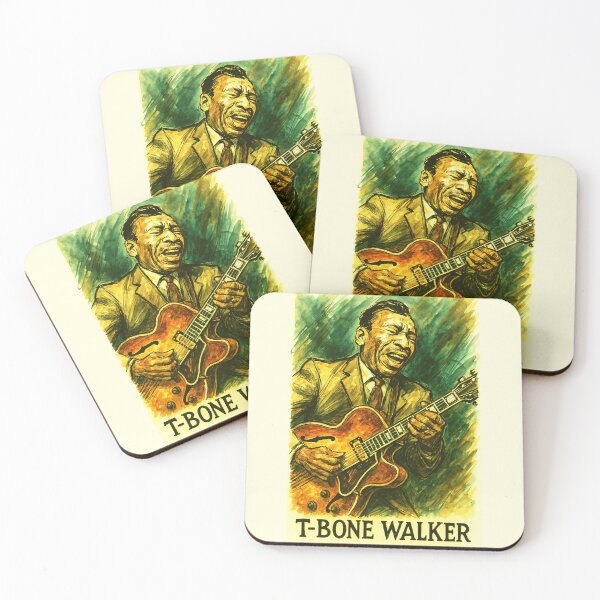 Item preview, T-Bone Walker - Blues fan designed and sold by Sarcastic designs.