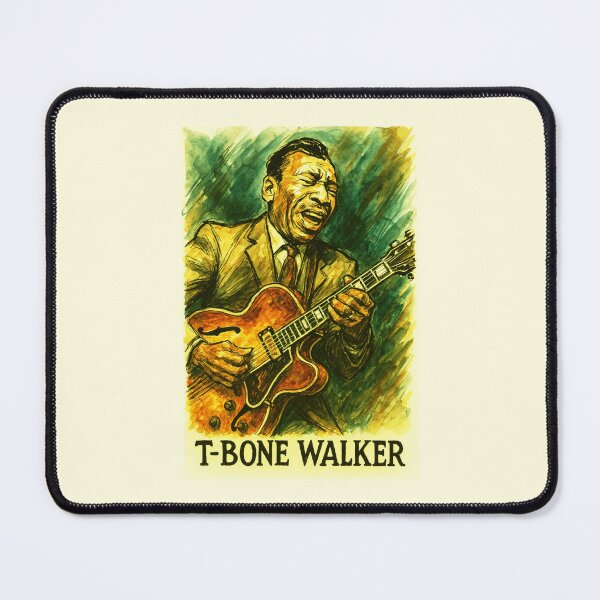 Item preview, T-Bone Walker - Blues fan designed and sold by Sarcastic designs.