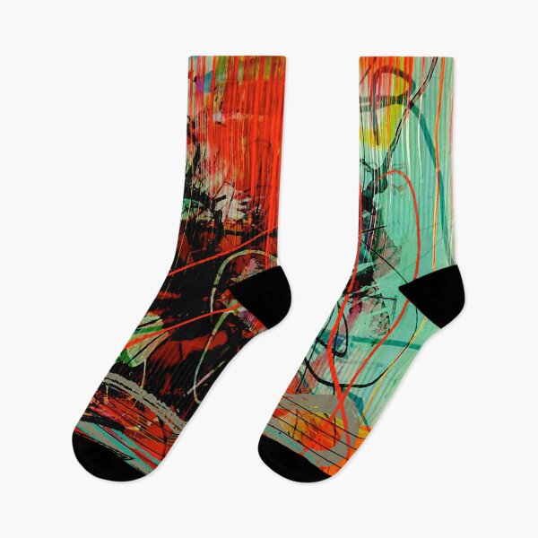 Item preview, Line Abstract Painting designed and sold by ViaARTfactory.