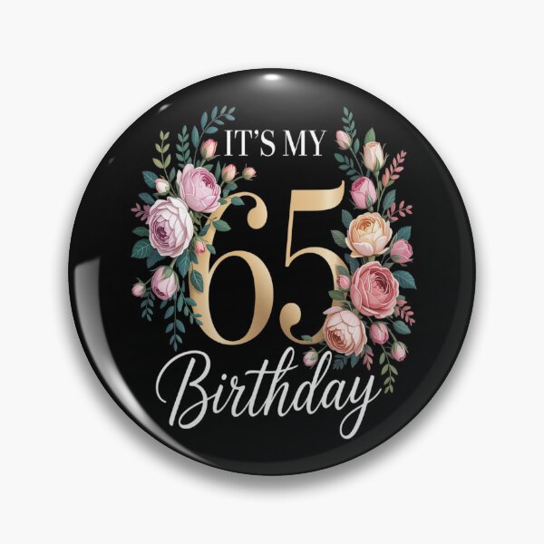 Item preview, Its My 65th Birthday Shirt For Women Vintage Rose Flower designed and sold by ProudForFunny.