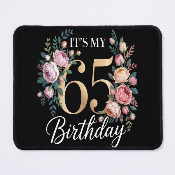 Item preview, Its My 65th Birthday Shirt For Women Vintage Rose Flower designed and sold by ProudForFunny.