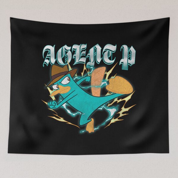 Item preview, Phineas And Ferb Agent P Electric Kick Distressed designed and sold by TrippAnge.