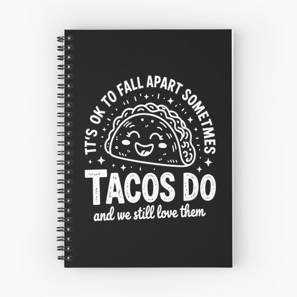 Item preview, Its Ok to Fall Apart Taco Health Awareness designed and sold by ProudForFunny.