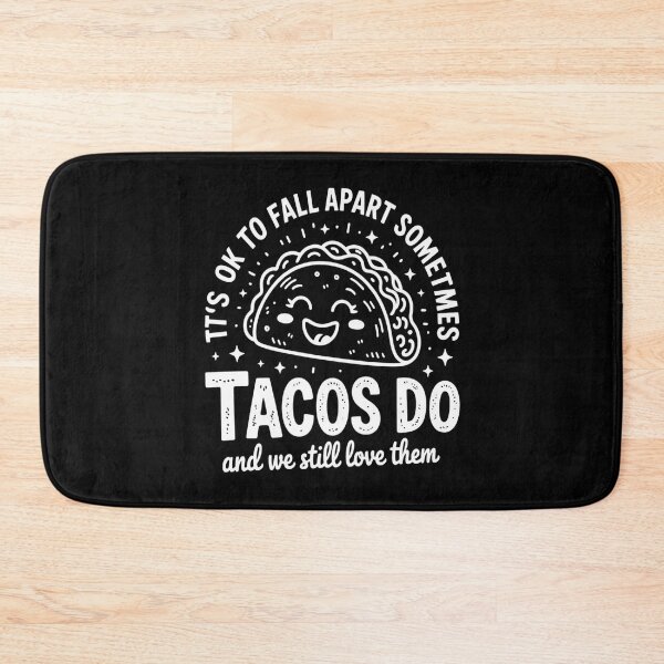 Item preview, Its Ok to Fall Apart Taco Health Awareness designed and sold by ProudForFunny.