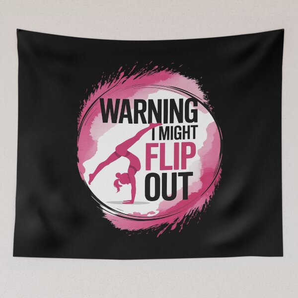 Item preview, Cute Gymnastics Art For Girls Kids Women Tumbling Gymnast designed and sold by TAYLOROUSDALE.