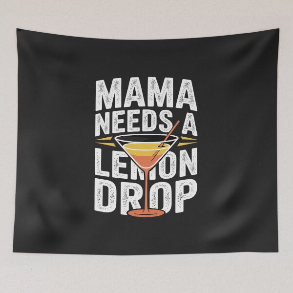 Item preview, Cute Lemon Drop Martini Stressed Out Moms Cocktail designed and sold by TAYLOROUSDALE.