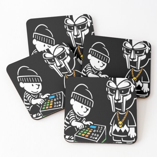 Item preview, MF DOOM x Peanuts Madvillain Beats Graphic Tee designed and sold by ClucasKe12.