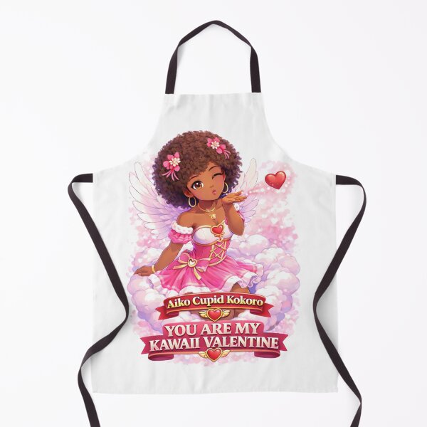 Item preview, Aiko Cupid Kokoro – You Are My Kawaii Valentine Anime Art designed and sold by The Crimson Halo.