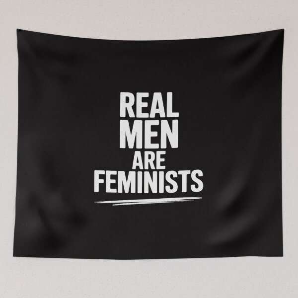 Item preview, Real Men Are Feminists Cool Feminism quotes gifts #1 designed and sold by sonlylya.