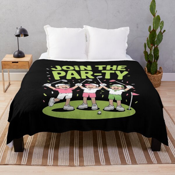 Item preview, Join The Par-ty Neon Golf Pun Party Graphic designed and sold by ProudForFunny.