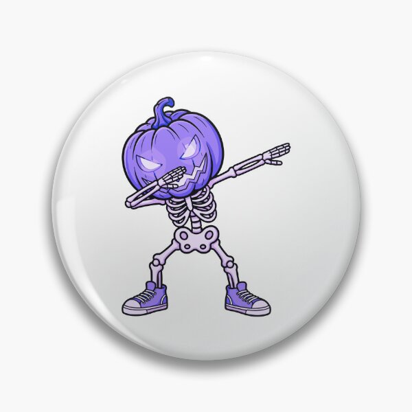 Item preview, Dabbing Pumpkin Skeleton Halloween designed and sold by Horrify.