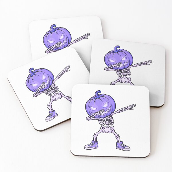 Item preview, Dabbing Pumpkin Skeleton Halloween designed and sold by Horrify.