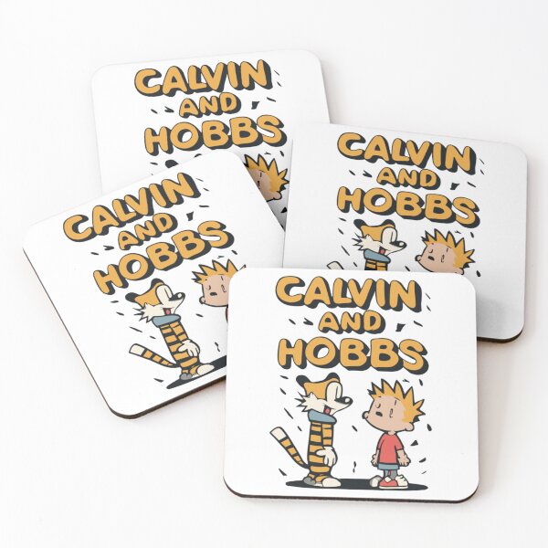 Item preview, Calvin and Hobbs Cartoon Characters Sticker designed and sold by AronWade.